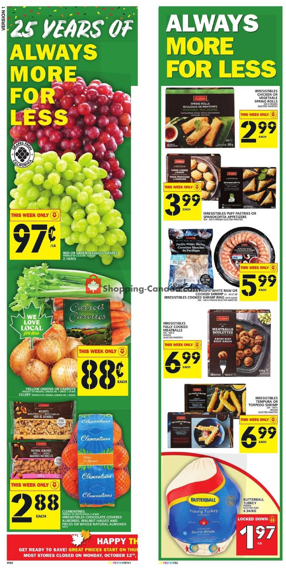 Food Basics flyer from Thursday October 8, 2020 to Wednesday October 14, 2020 - page 2