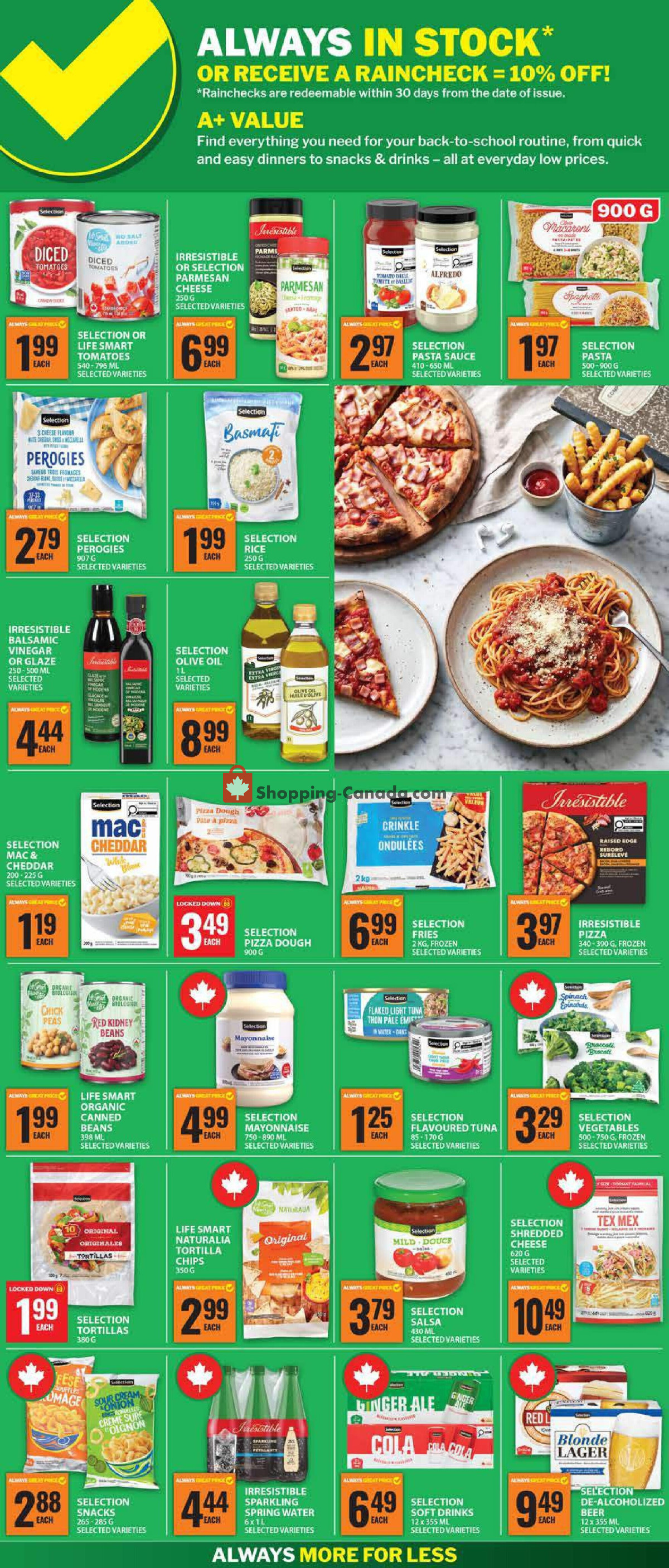 Food Basics flyer from Thursday August 27, 2026 to Wednesday September 2, 2026 - page 4