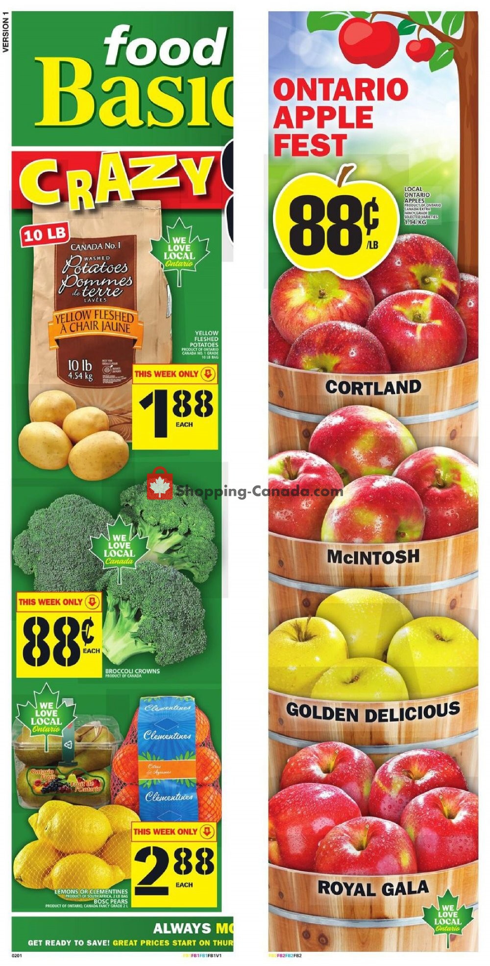 Food Basics flyer from Thursday October 22, 2020 to Wednesday October 28, 2020 - page 2