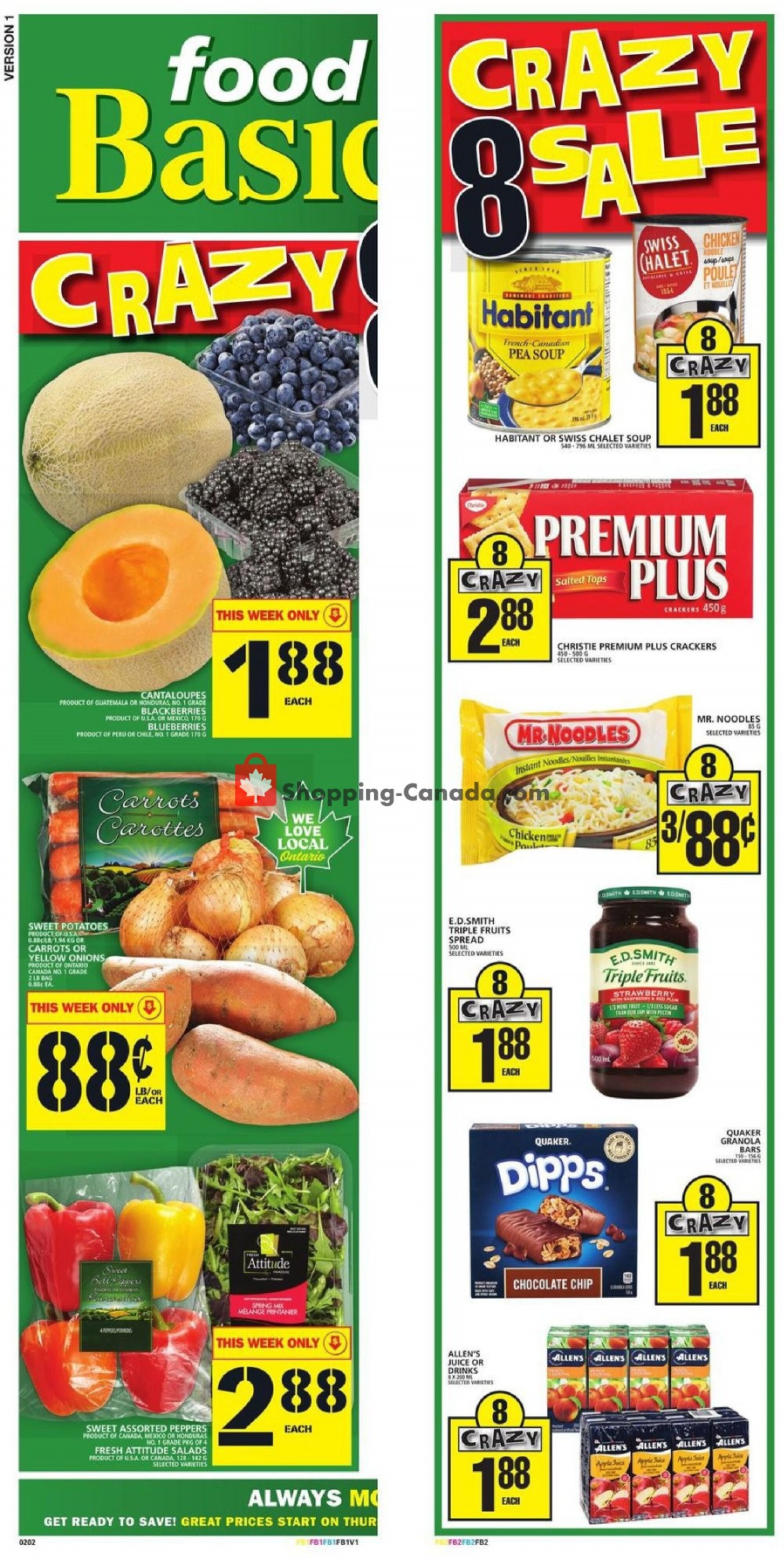 Food Basics flyer from Thursday October 29, 2020 to Wednesday November 4, 2020 - page 2