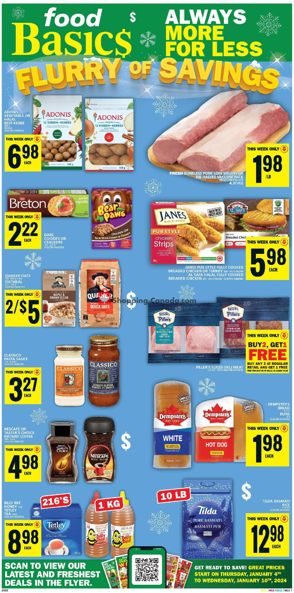 Food Basics flyer from Thursday January 4, 2024 to Wednesday January 10, 2024 - page 2