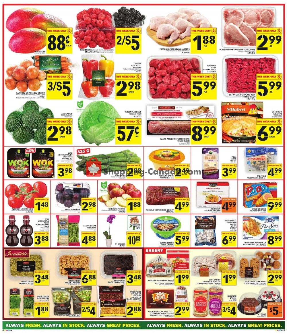Food Basics flyer from Thursday October 25, 2018 to Wednesday October 31, 2018 - page 4