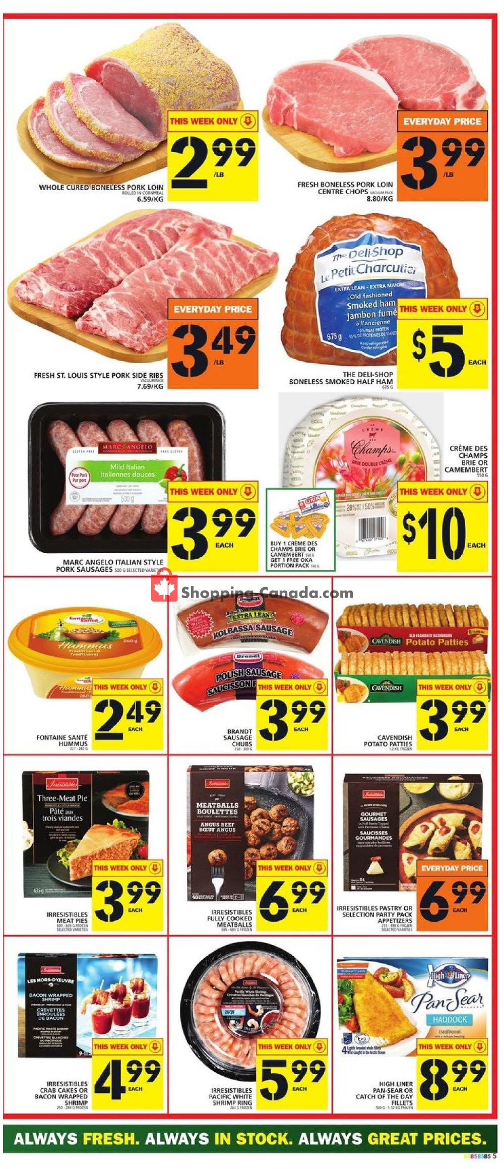 Food Basics flyer from Thursday October 4, 2018 to Wednesday October 10, 2018 - page 5