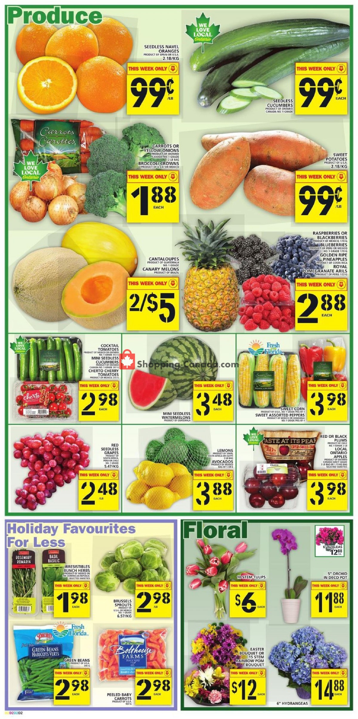Food Basics flyer from Thursday April 1, 2021 to Wednesday April 7, 2021 - page 3
