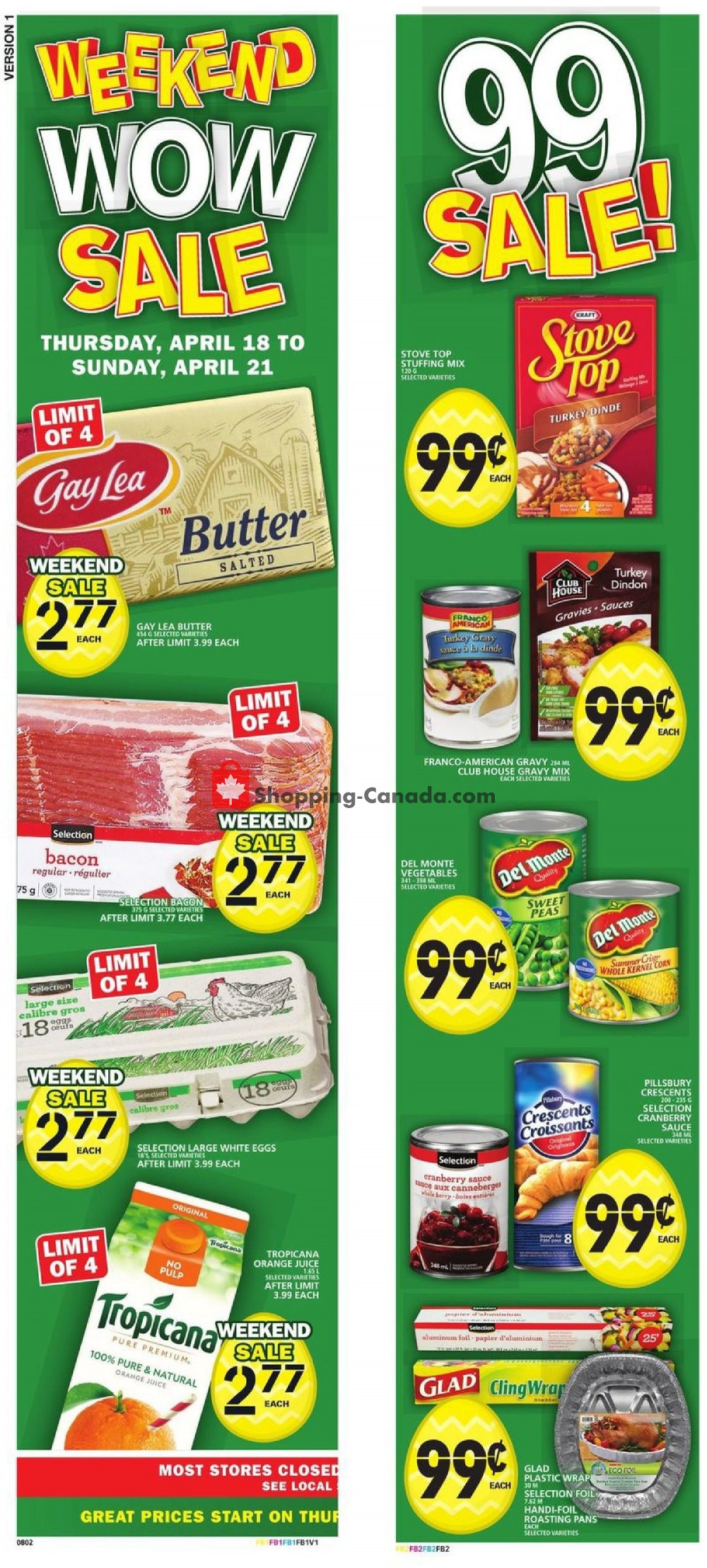 Food Basics flyer from Thursday April 18, 2019 to Wednesday April 24, 2019 - page 2