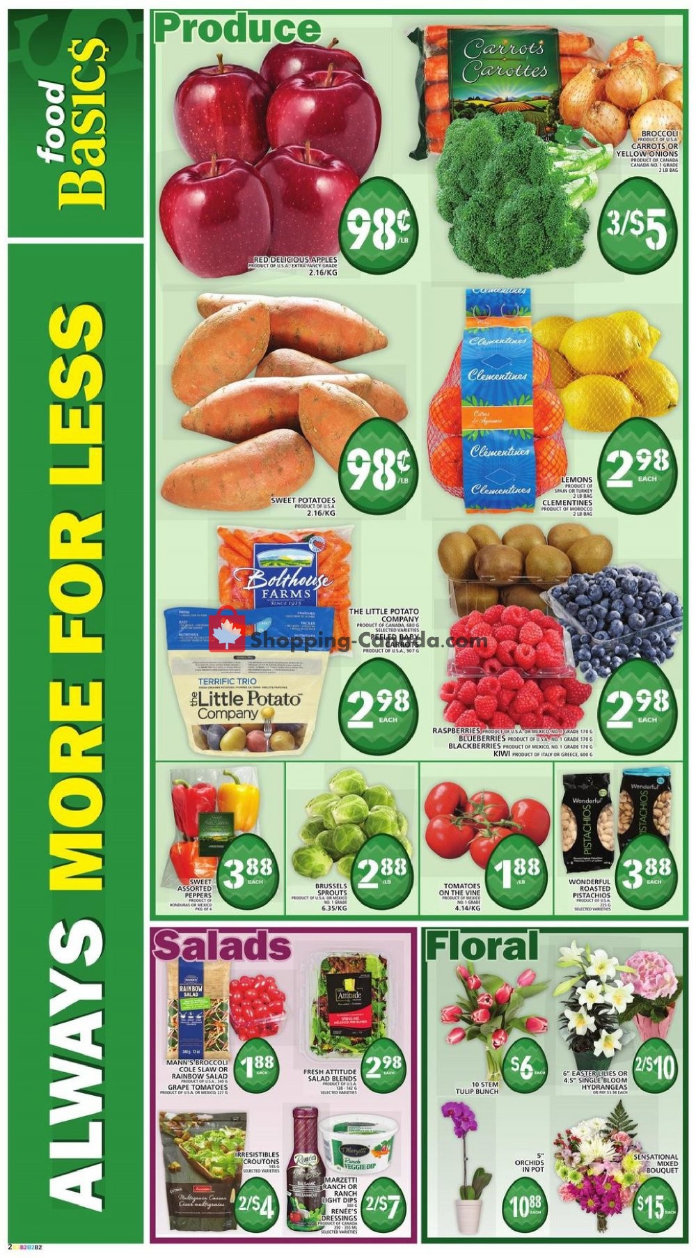 Food Basics flyer from Thursday April 18, 2019 to Wednesday April 24, 2019 - page 3