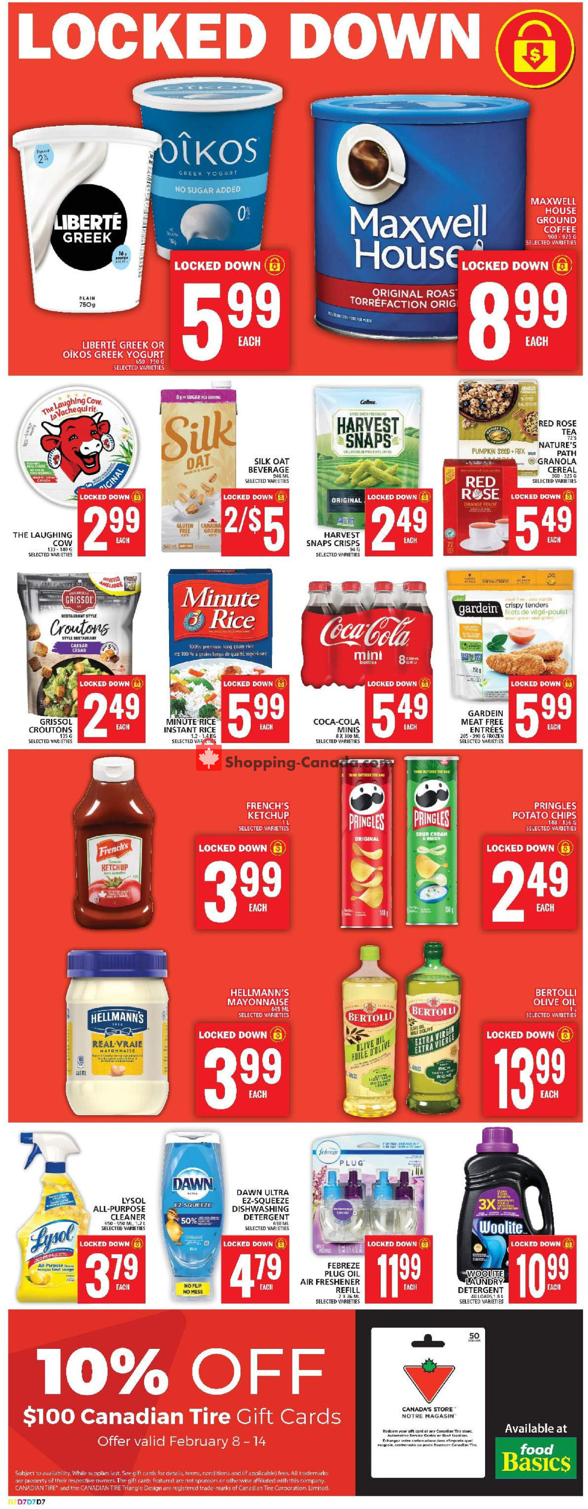 Food Basics flyer from Thursday February 8, 2024 to Wednesday February 14, 2024 - page 14