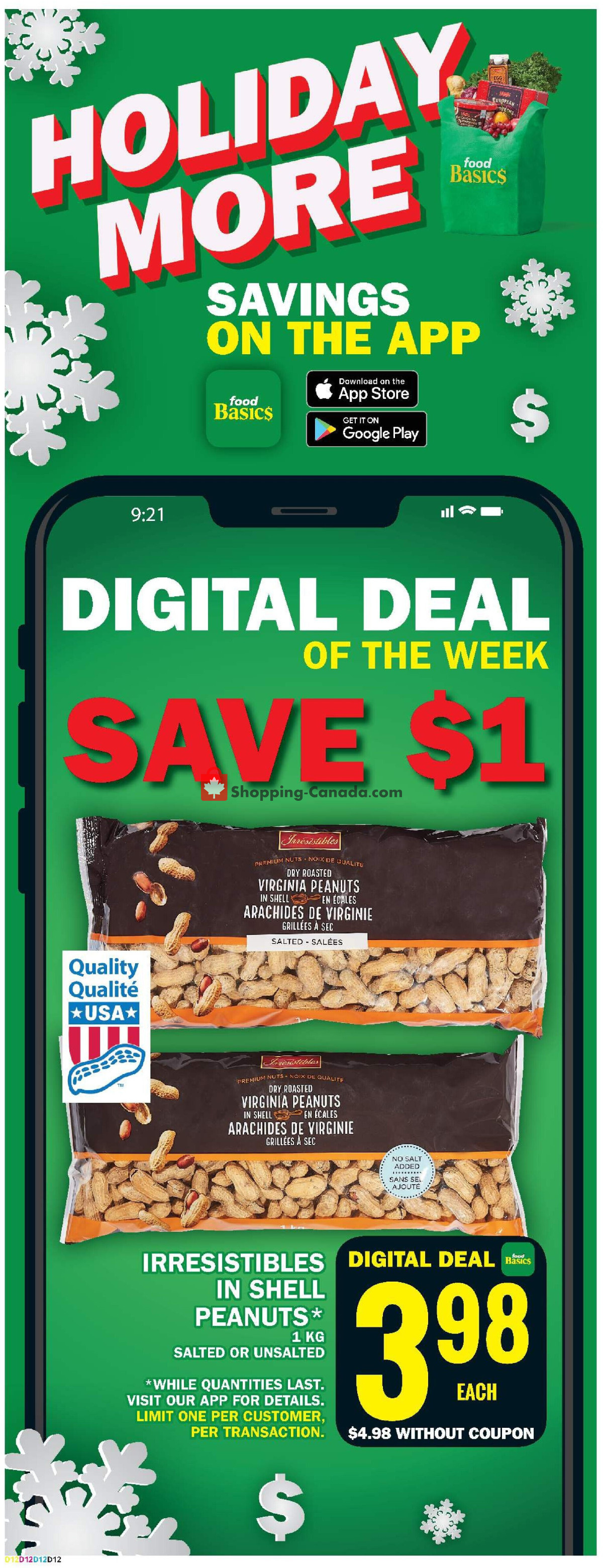 Food Basics flyer from Thursday December 28, 2023 to Wednesday January 3, 2024 - page 5