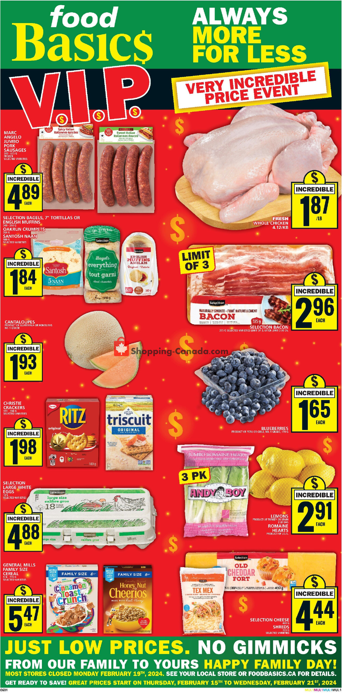 Food Basics flyer from Thursday February 15, 2024 to Wednesday February 21, 2024 - page 2