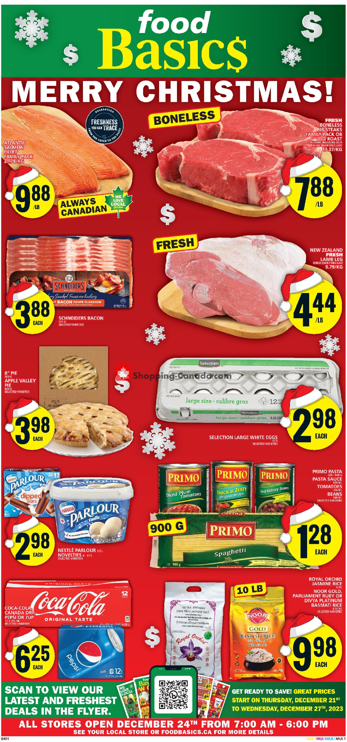 Food Basics flyer from Thursday December 21, 2023 to Wednesday December 27, 2023 - page 2