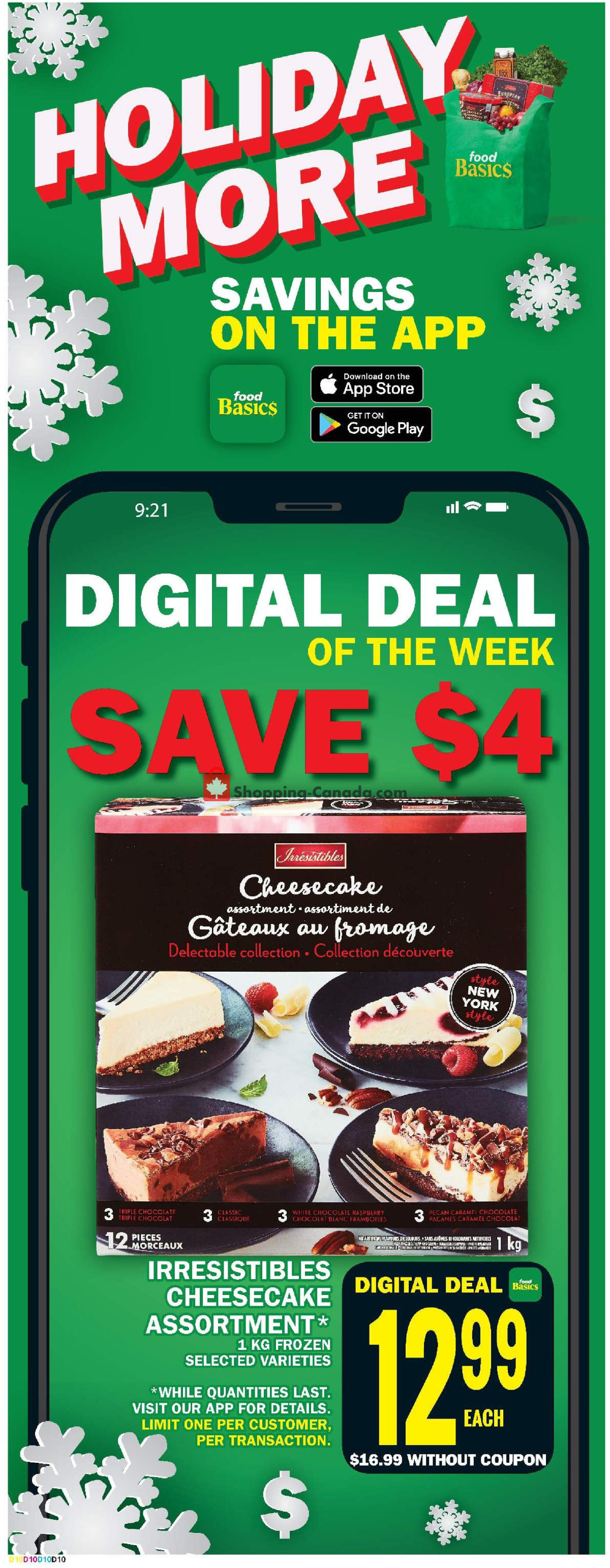 Food Basics flyer from Thursday December 21, 2023 to Wednesday December 27, 2023 - page 6