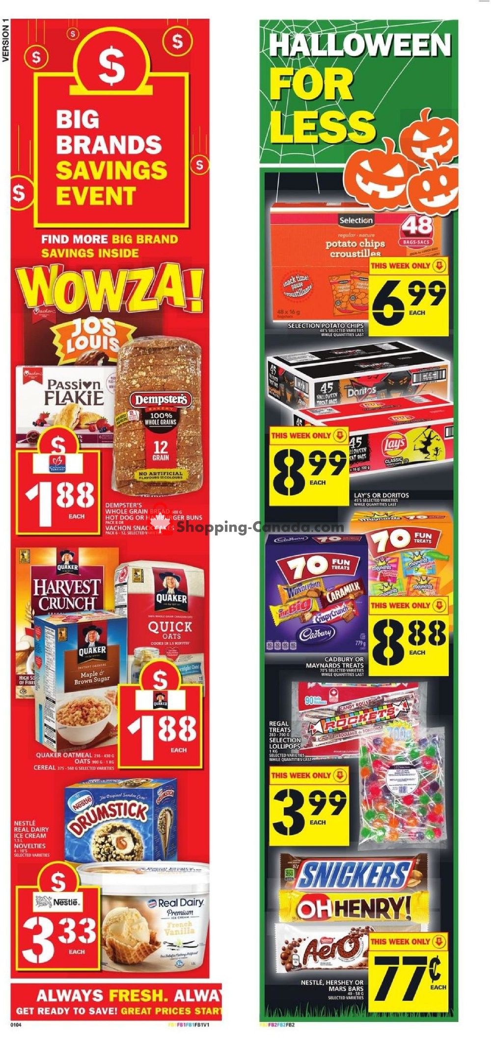 Food Basics flyer from Thursday October 18, 2018 to Wednesday October 24, 2018 - page 2