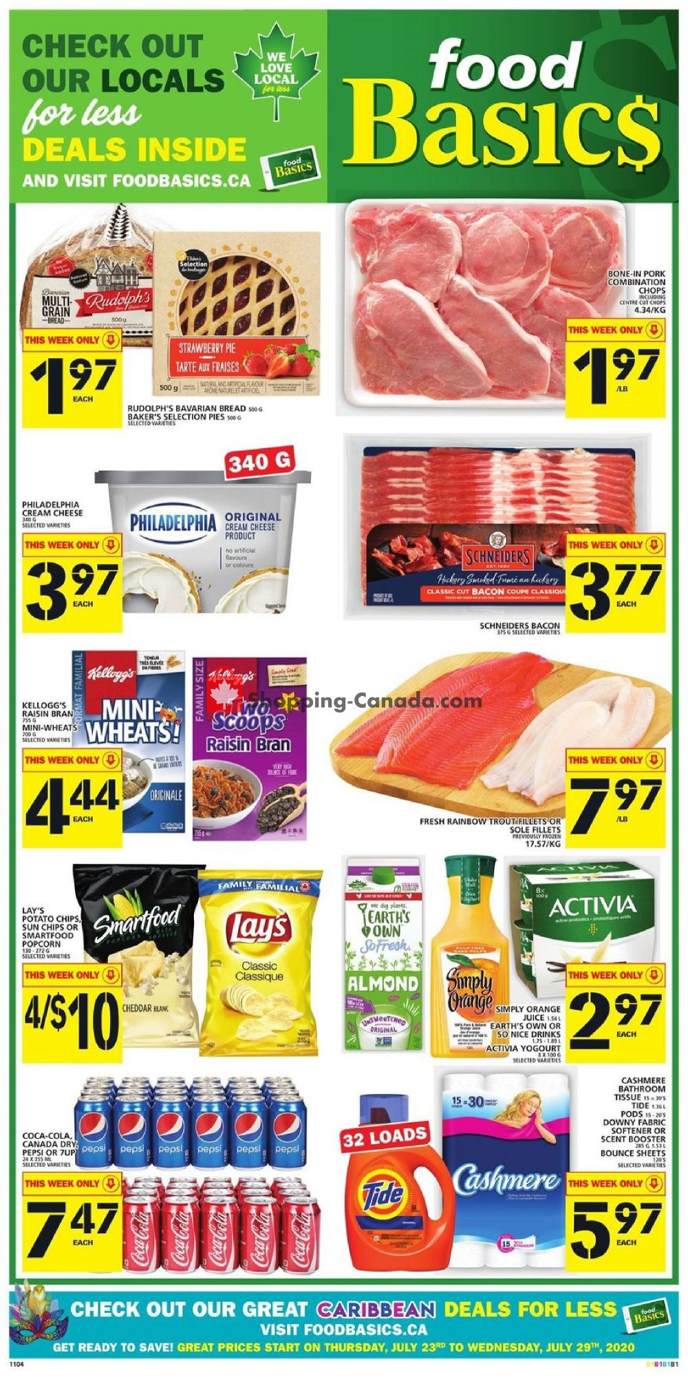 Food Basics Canada, flyer (Special Offer) July 23 July 29, 2020