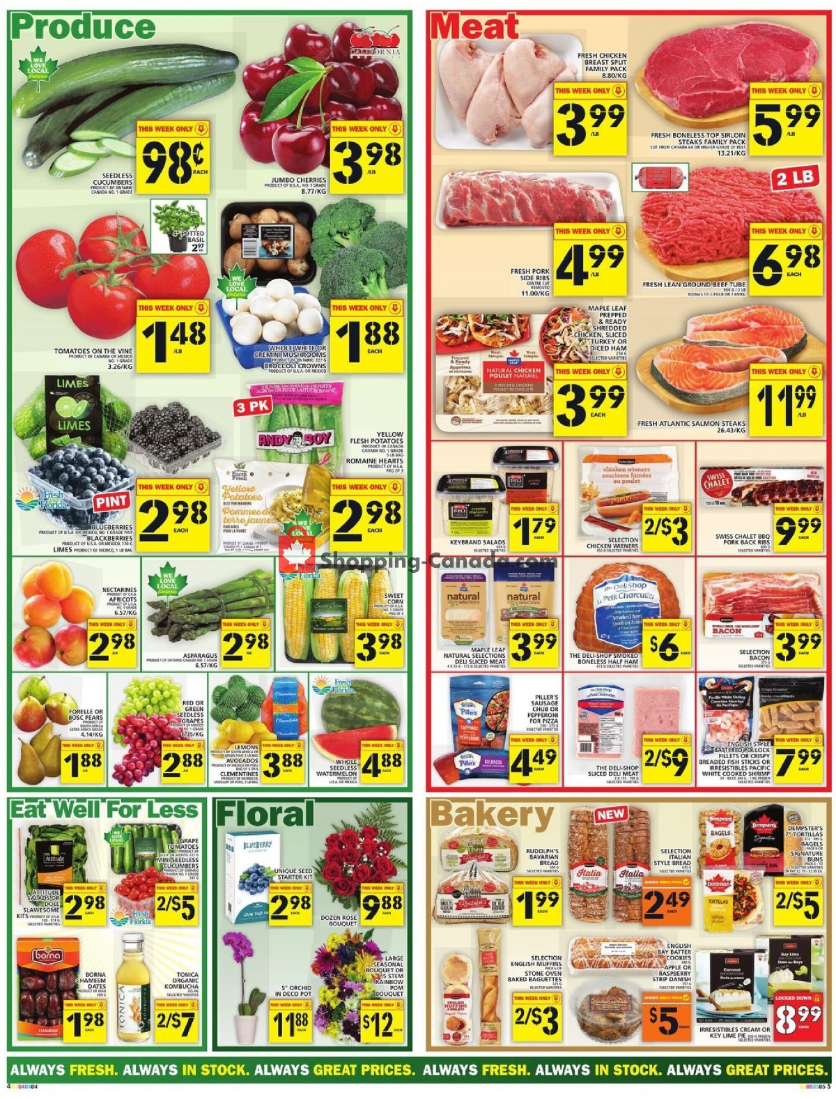 Food Basics flyer from Thursday June 3, 2021 to Wednesday June 9, 2021 - page 4