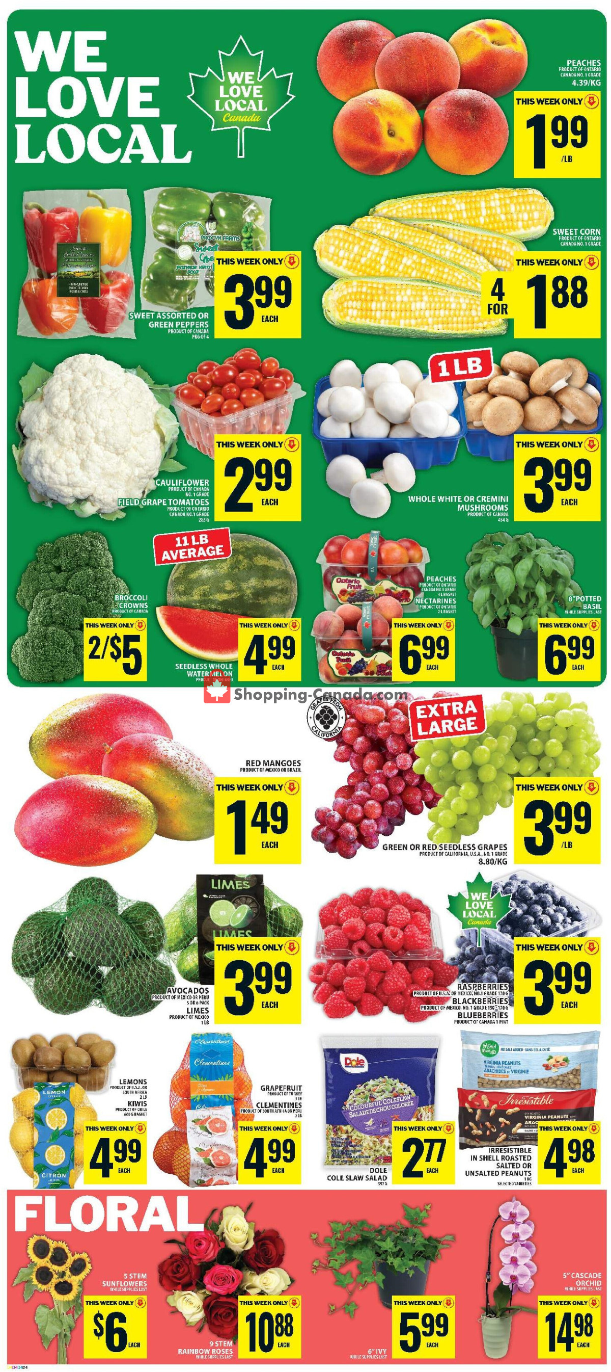 Food Basics flyer from Thursday August 13, 2026 to Wednesday August 19, 2026 - page 3