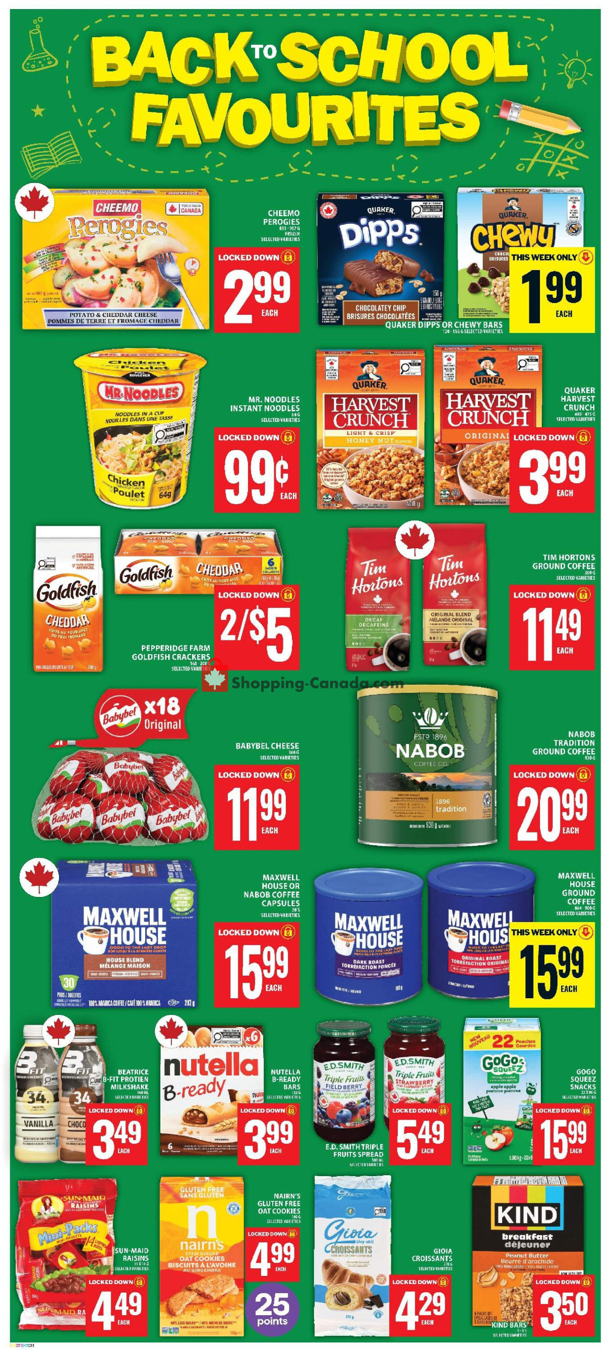 Food Basics flyer from Thursday August 20, 2026 to Wednesday August 26, 2026 - page 10