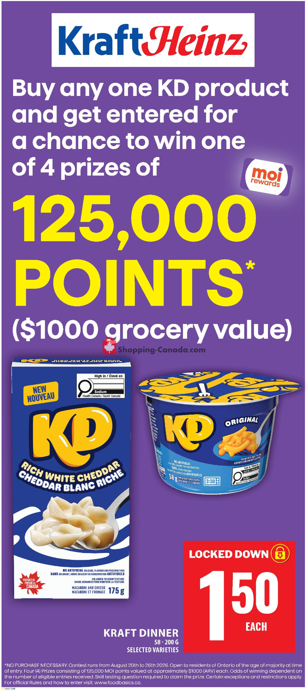 Food Basics flyer from Thursday August 20, 2026 to Wednesday August 26, 2026 - page 14