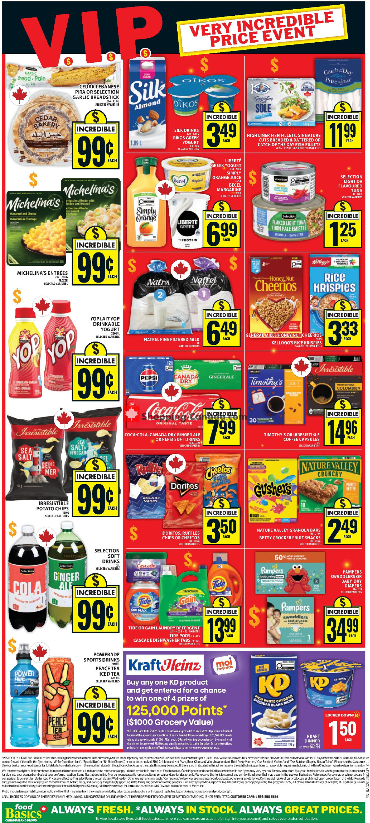 Food Basics flyer from Thursday August 20, 2026 to Wednesday August 26, 2026 - page 2