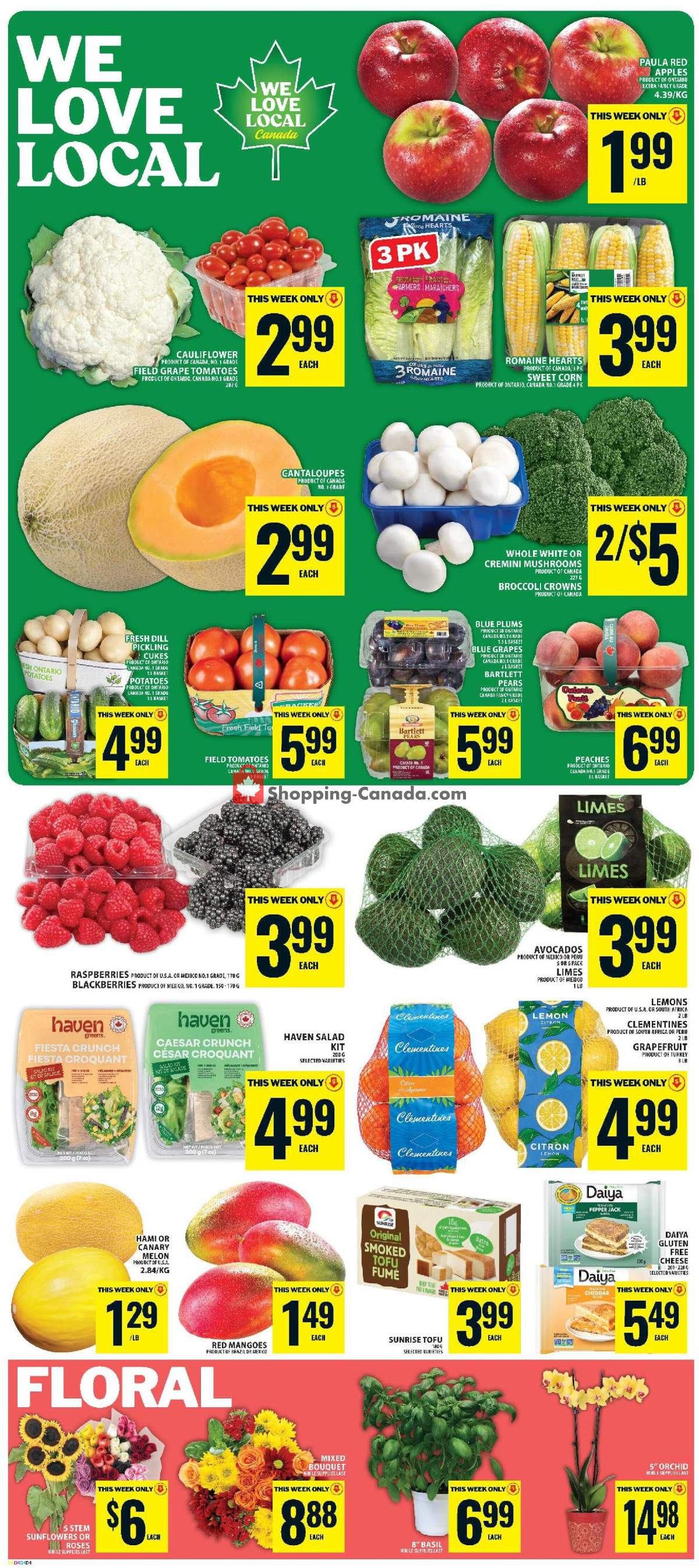 Food Basics flyer from Thursday August 27, 2026 to Wednesday September 2, 2026 - page 6