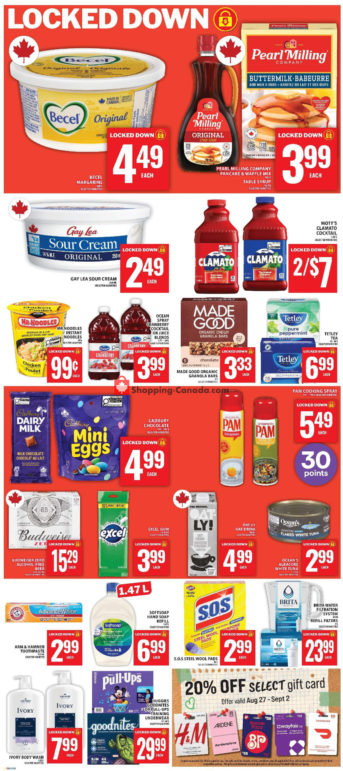 Food Basics flyer from Thursday August 27, 2026 to Wednesday September 2, 2026 - page 8