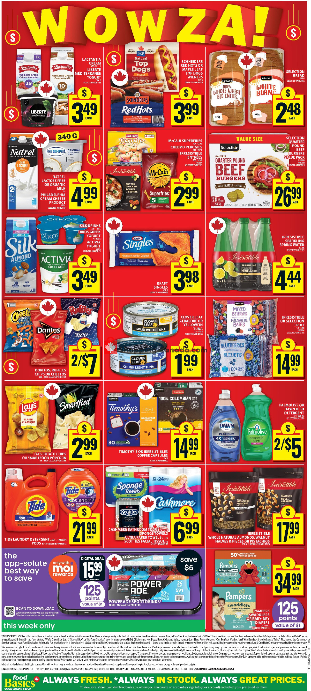Food Basics flyer from Thursday July 16, 2026 to Wednesday July 22, 2026 - page 2