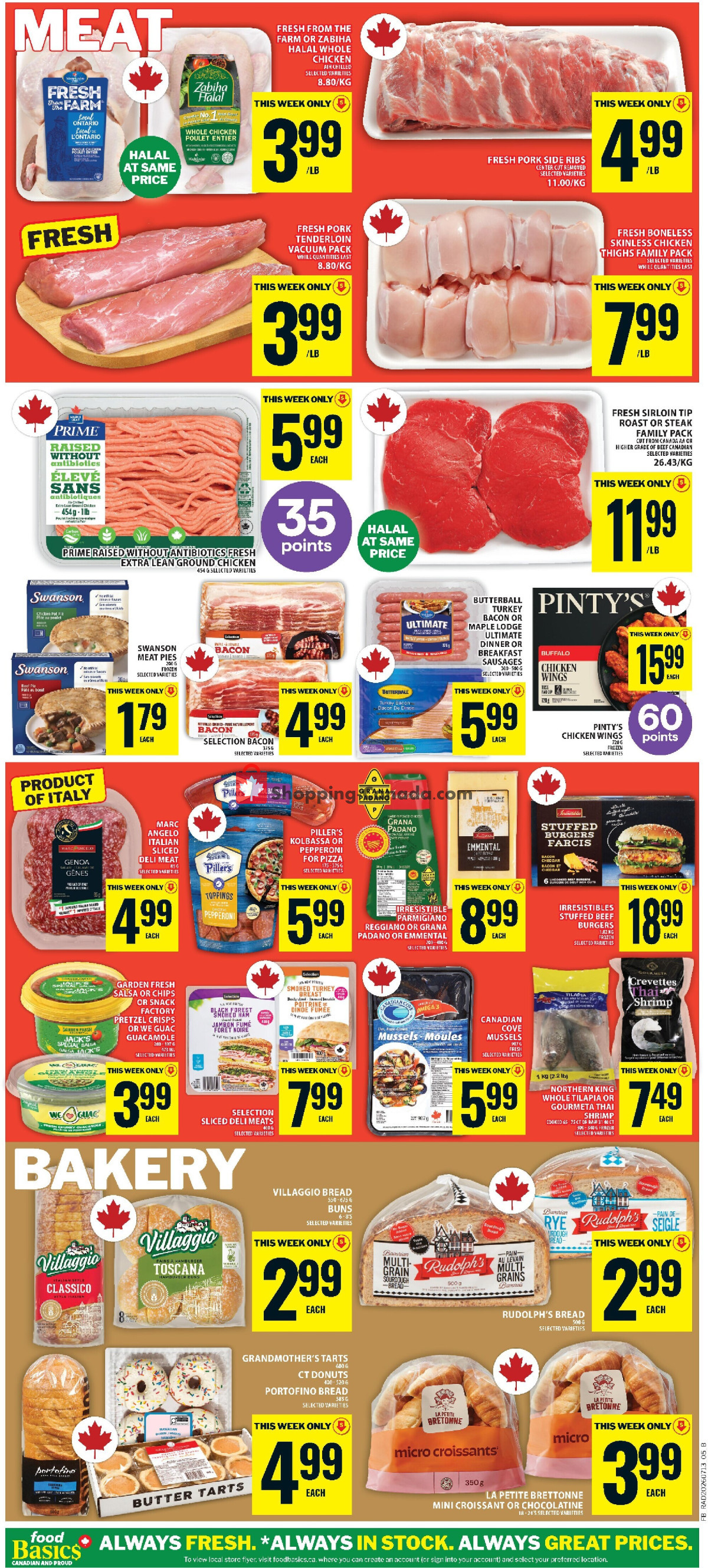 Food Basics flyer from Thursday July 16, 2026 to Wednesday July 22, 2026 - page 9