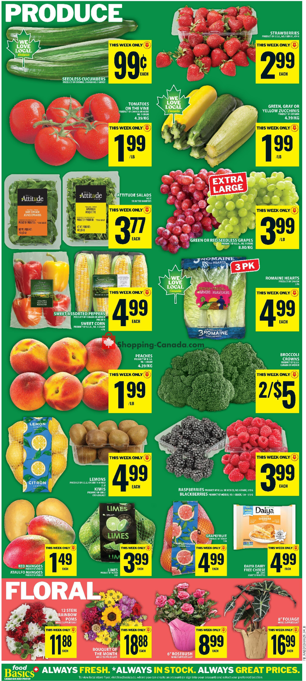 Food Basics flyer from Thursday July 2, 2026 to Wednesday July 8, 2026 - page 8