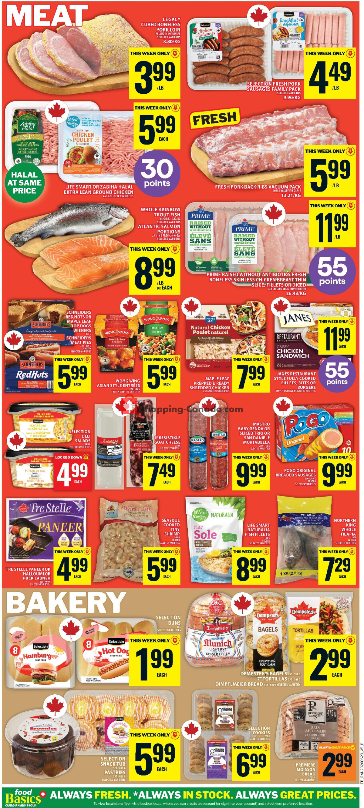 Food Basics flyer from Thursday July 2, 2026 to Wednesday July 8, 2026 - page 9
