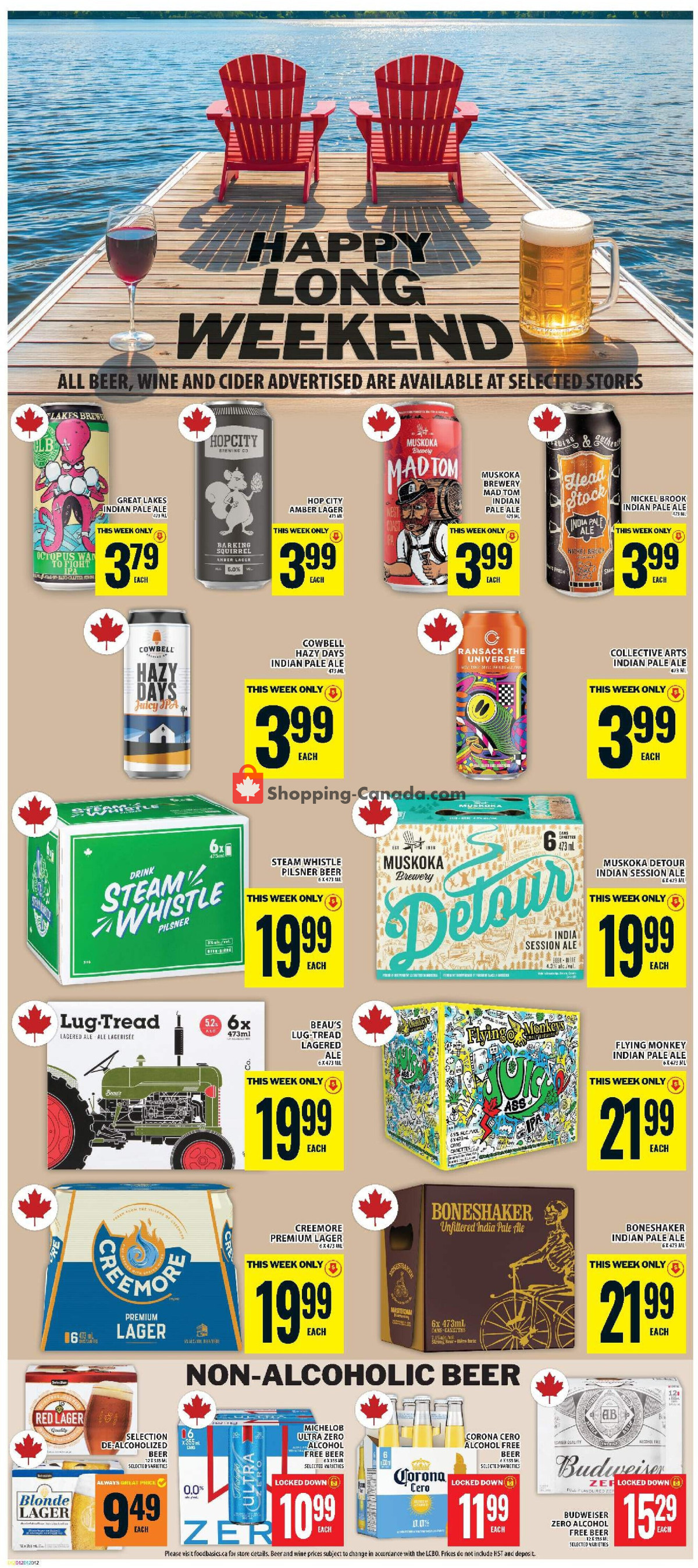 Food Basics flyer from Thursday July 30, 2026 to Wednesday August 5, 2026 - page 12
