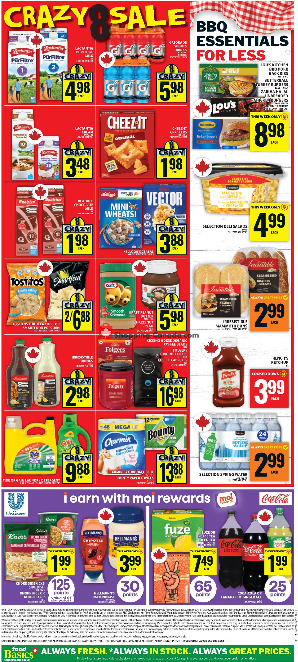 Food Basics flyer from Thursday July 30, 2026 to Wednesday August 5, 2026 - page 2