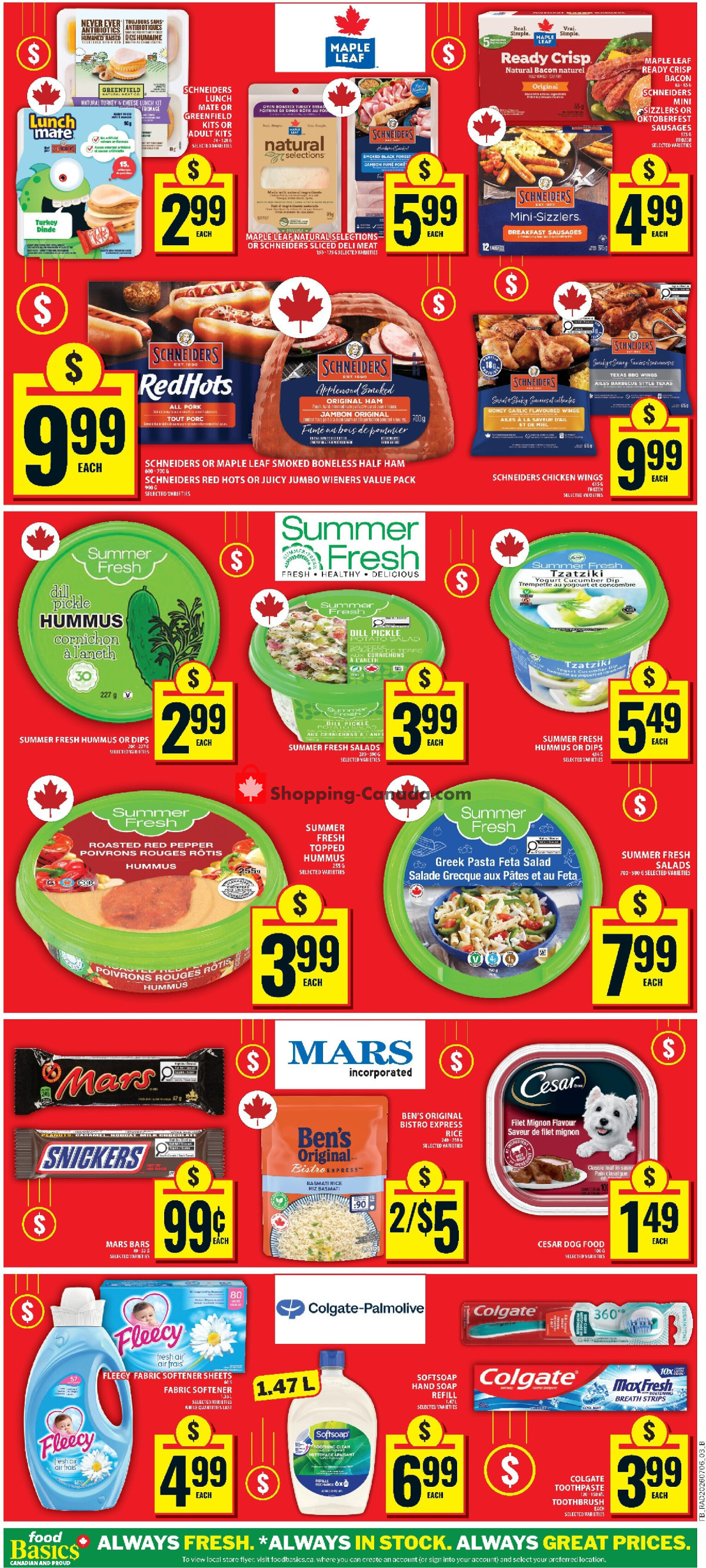 Food Basics flyer from Thursday July 9, 2026 to Wednesday July 15, 2026 - page 5