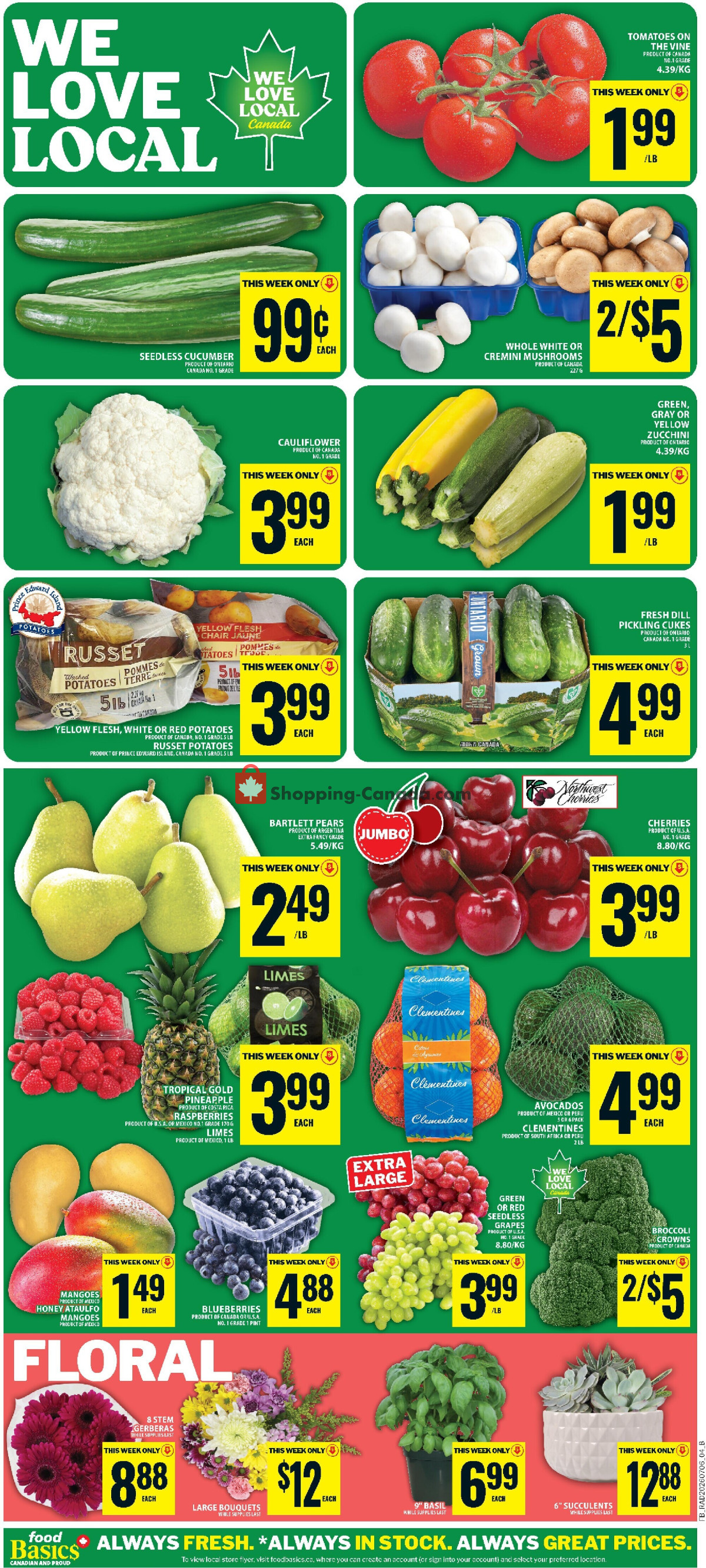 Food Basics flyer from Thursday July 9, 2026 to Wednesday July 15, 2026 - page 8
