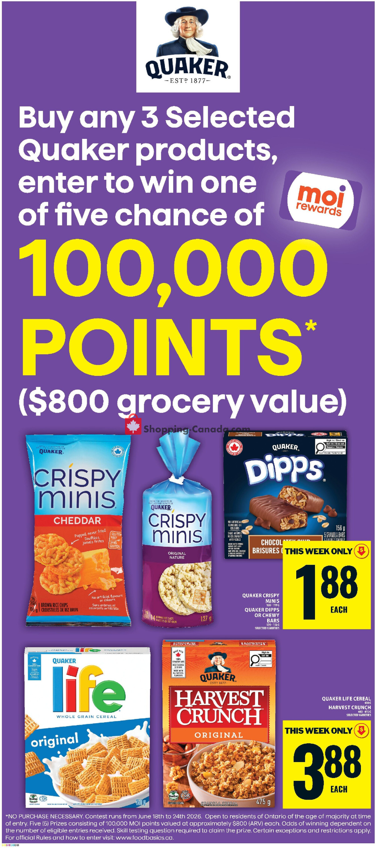 Food Basics flyer from Thursday June 18, 2026 to Wednesday June 24, 2026 - page 18