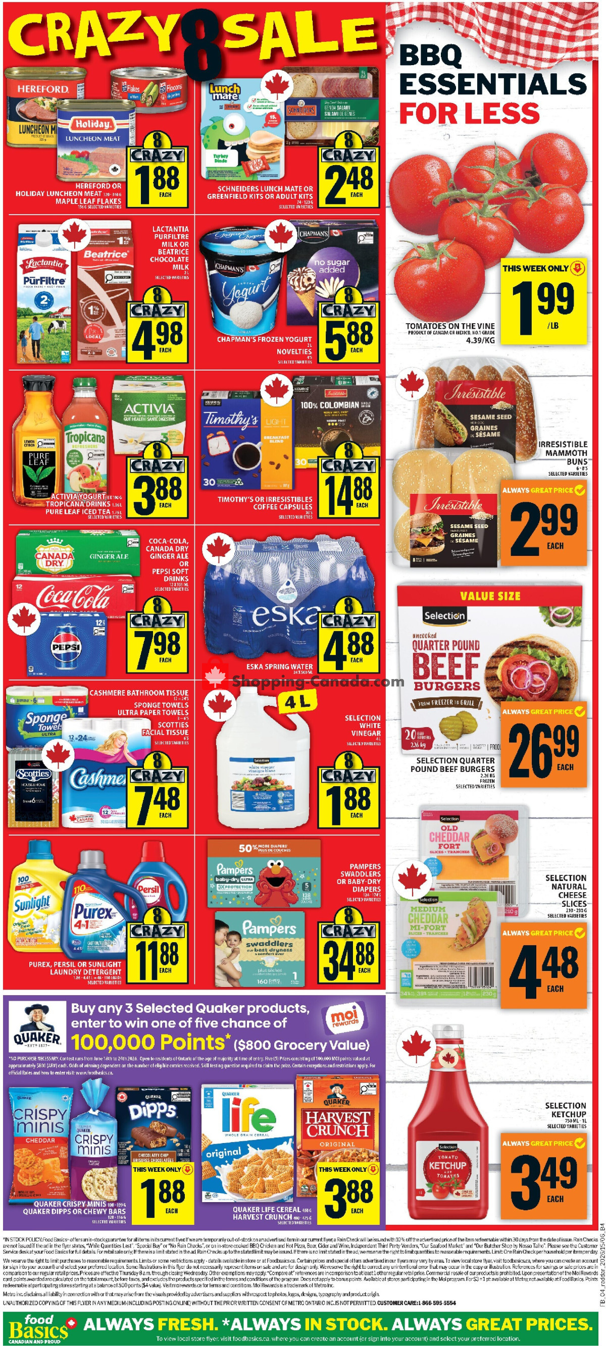 Food Basics flyer from Thursday June 18, 2026 to Wednesday June 24, 2026 - page 2
