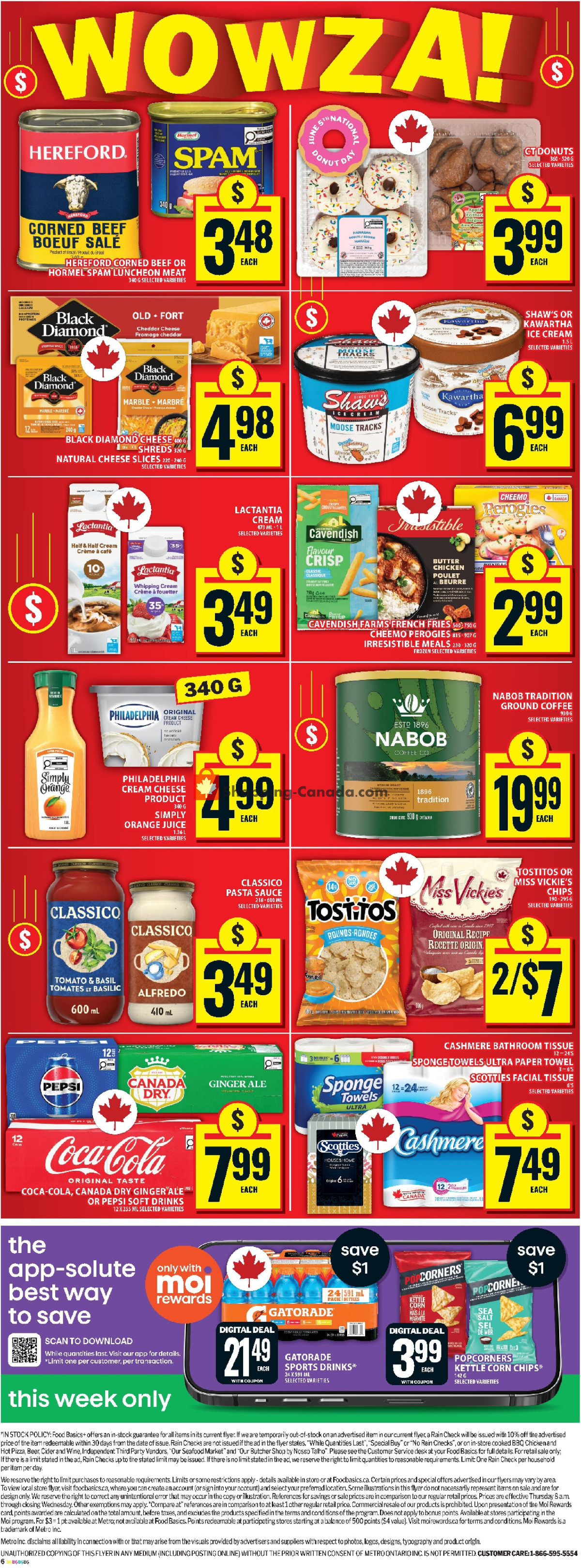 Food Basics flyer from Thursday June 4, 2026 to Wednesday June 10, 2026 - page 3