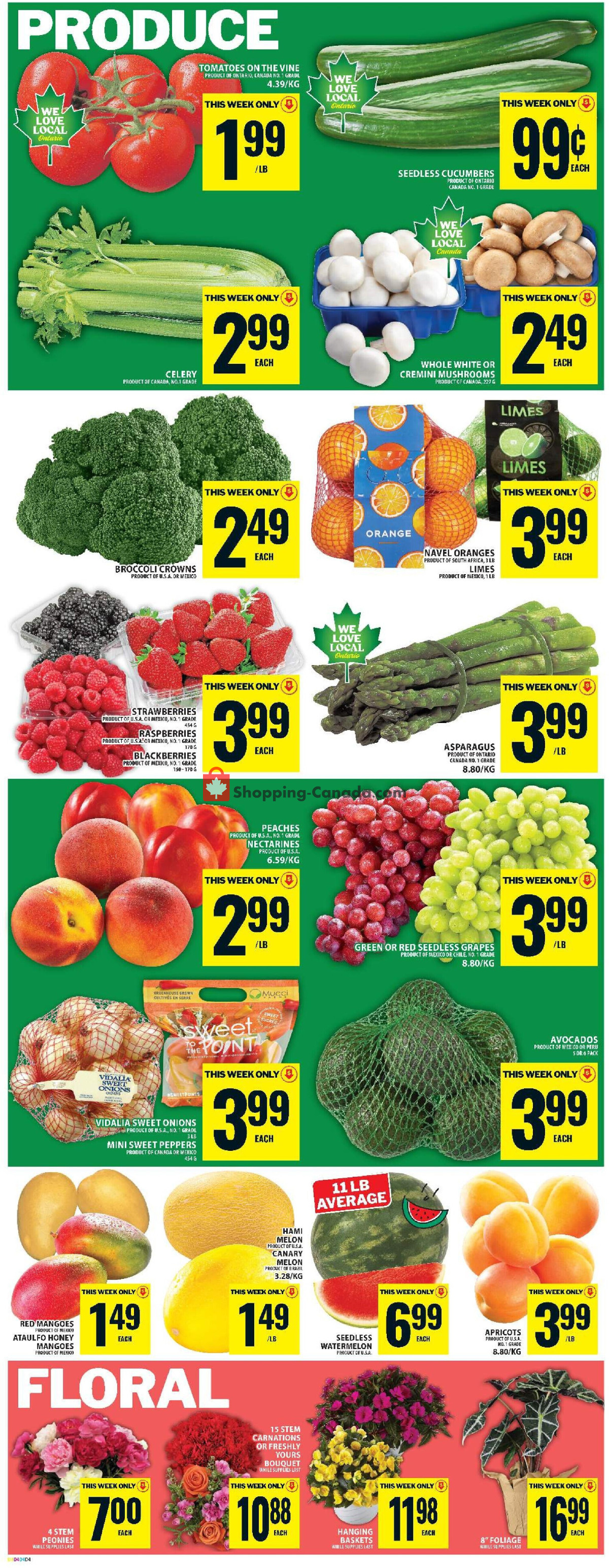 Food Basics flyer from Thursday June 4, 2026 to Wednesday June 10, 2026 - page 7