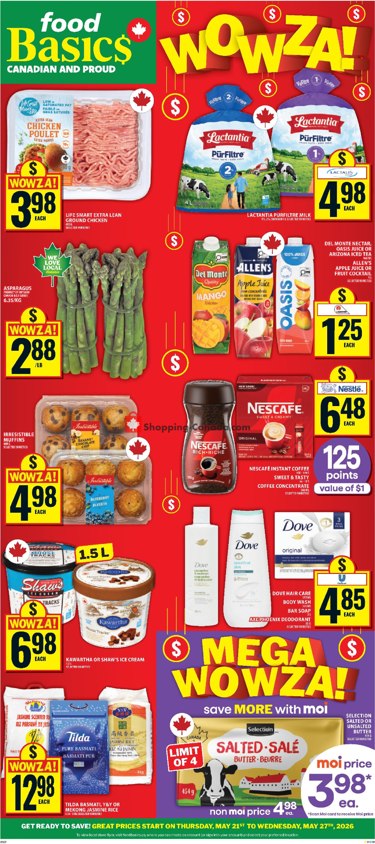 Food Basics flyer from Thursday May 21, 2026 to Wednesday May 27, 2026 - page 1