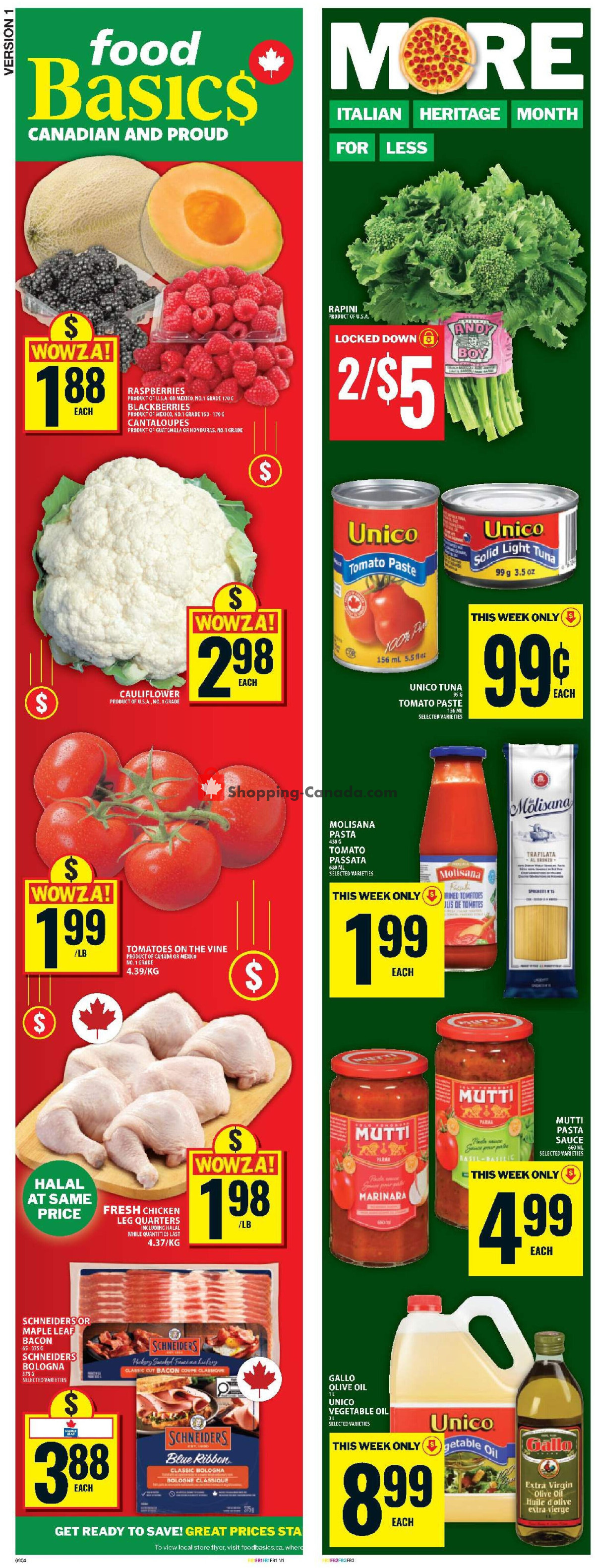 Food Basics flyer from Thursday May 28, 2026 to Wednesday June 3, 2026 - page 2