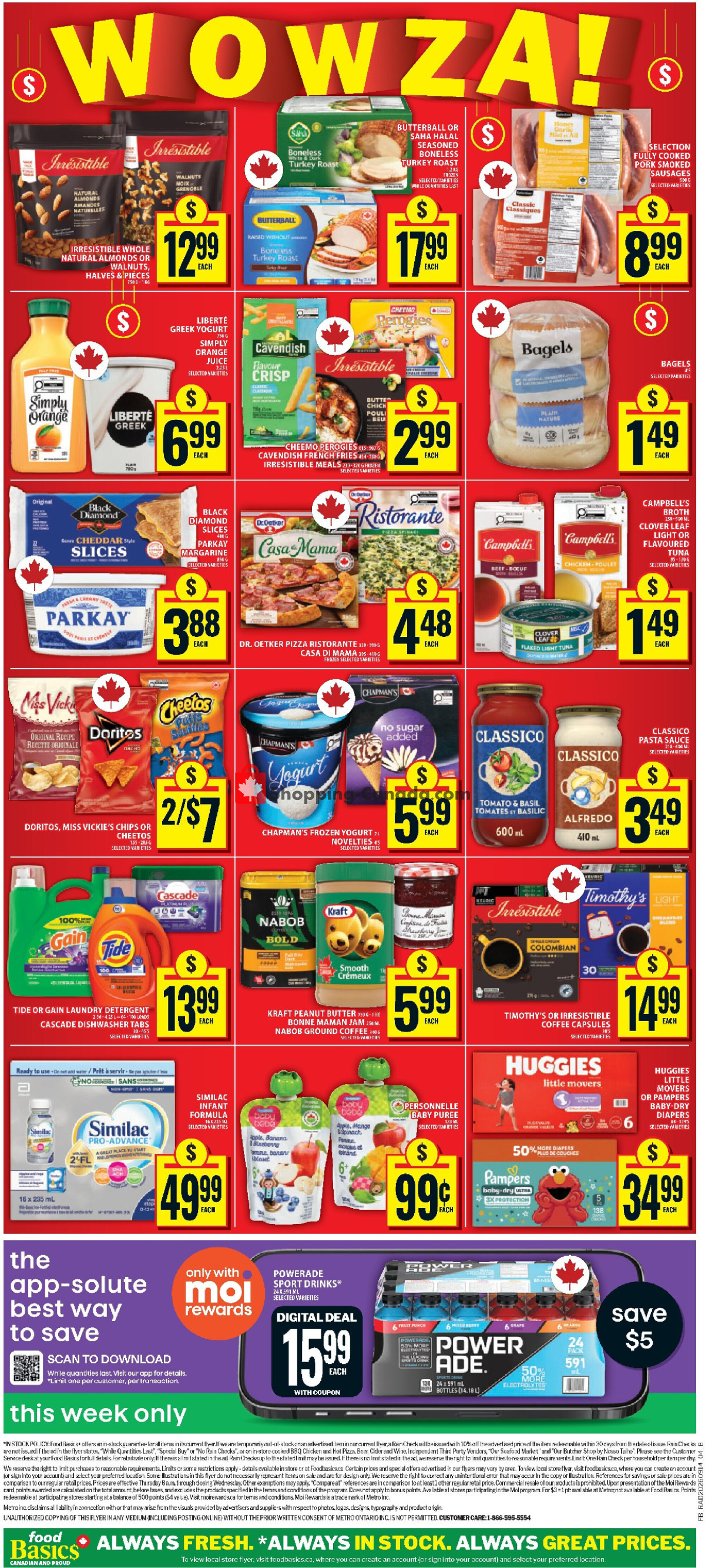 Food Basics flyer from Thursday September 17, 2026 to Wednesday September 23, 2026 - page 2