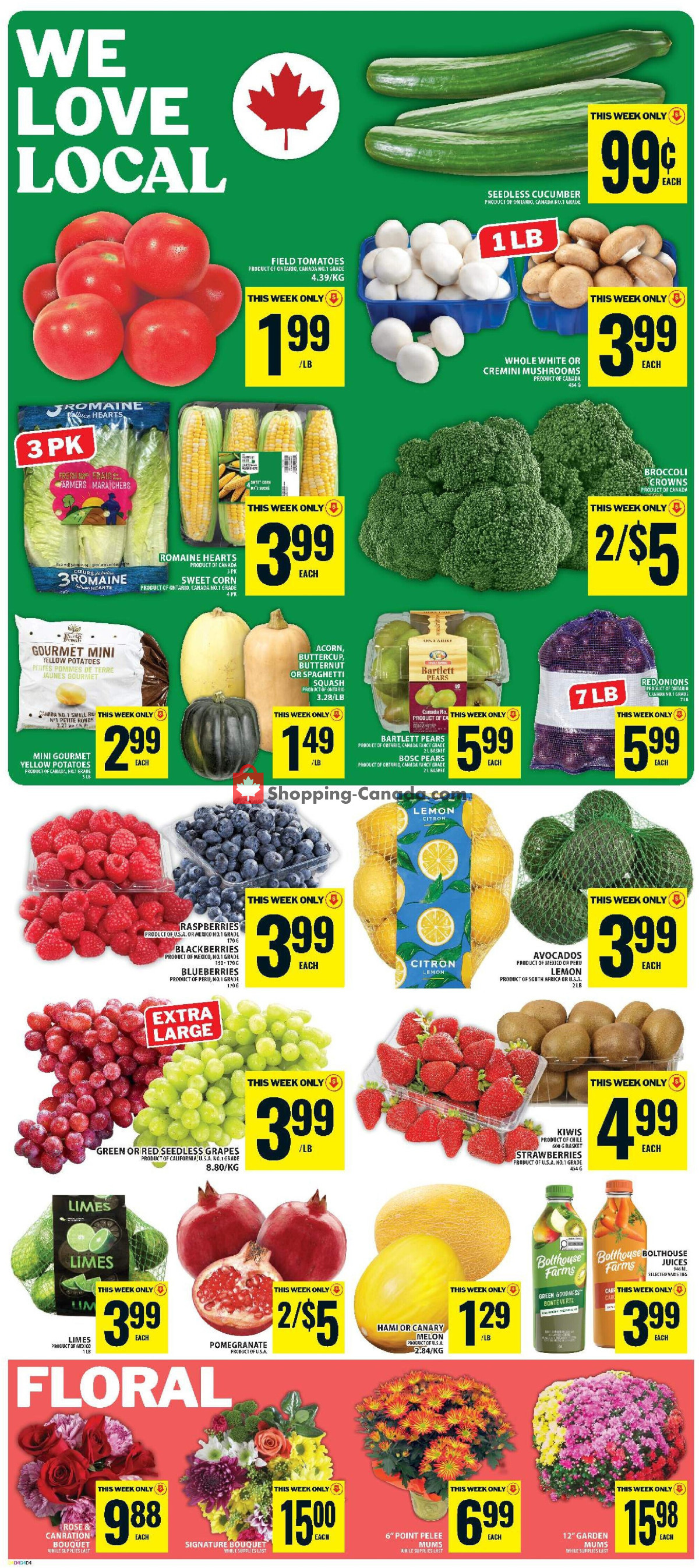 Food Basics flyer from Thursday September 17, 2026 to Wednesday September 23, 2026 - page 6
