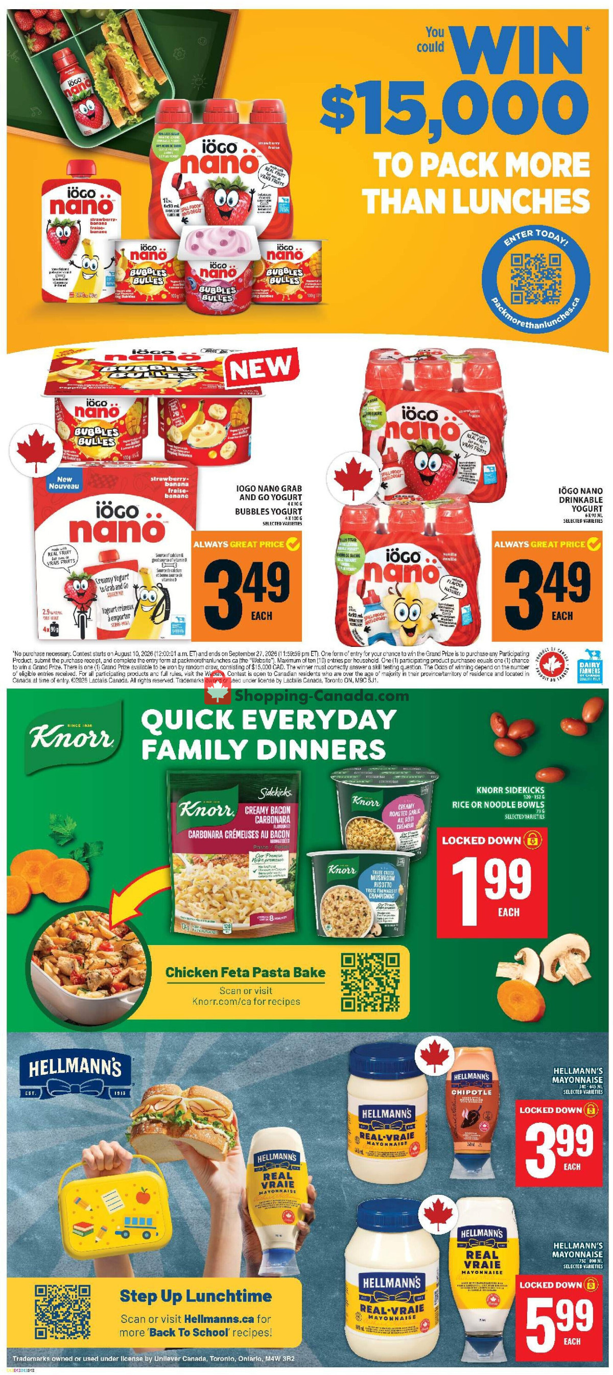 Food Basics flyer from Thursday September 3, 2026 to Wednesday September 9, 2026 - page 18