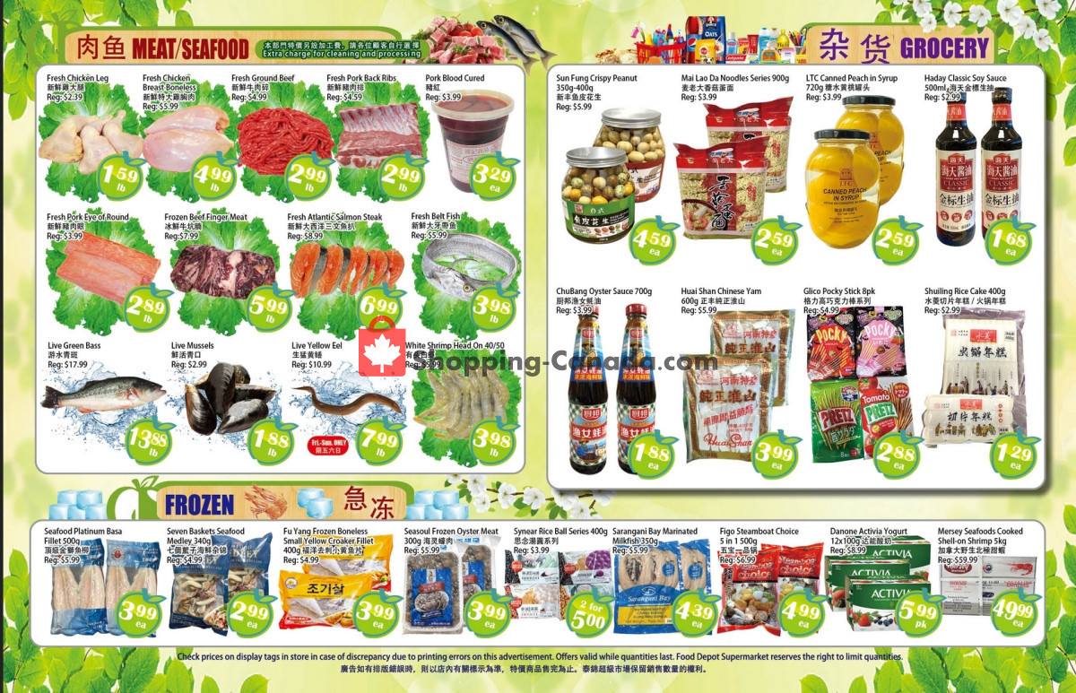 Food Depot Supermarket flyer from Friday February 16, 2024 to Thursday February 22, 2024 - page 3