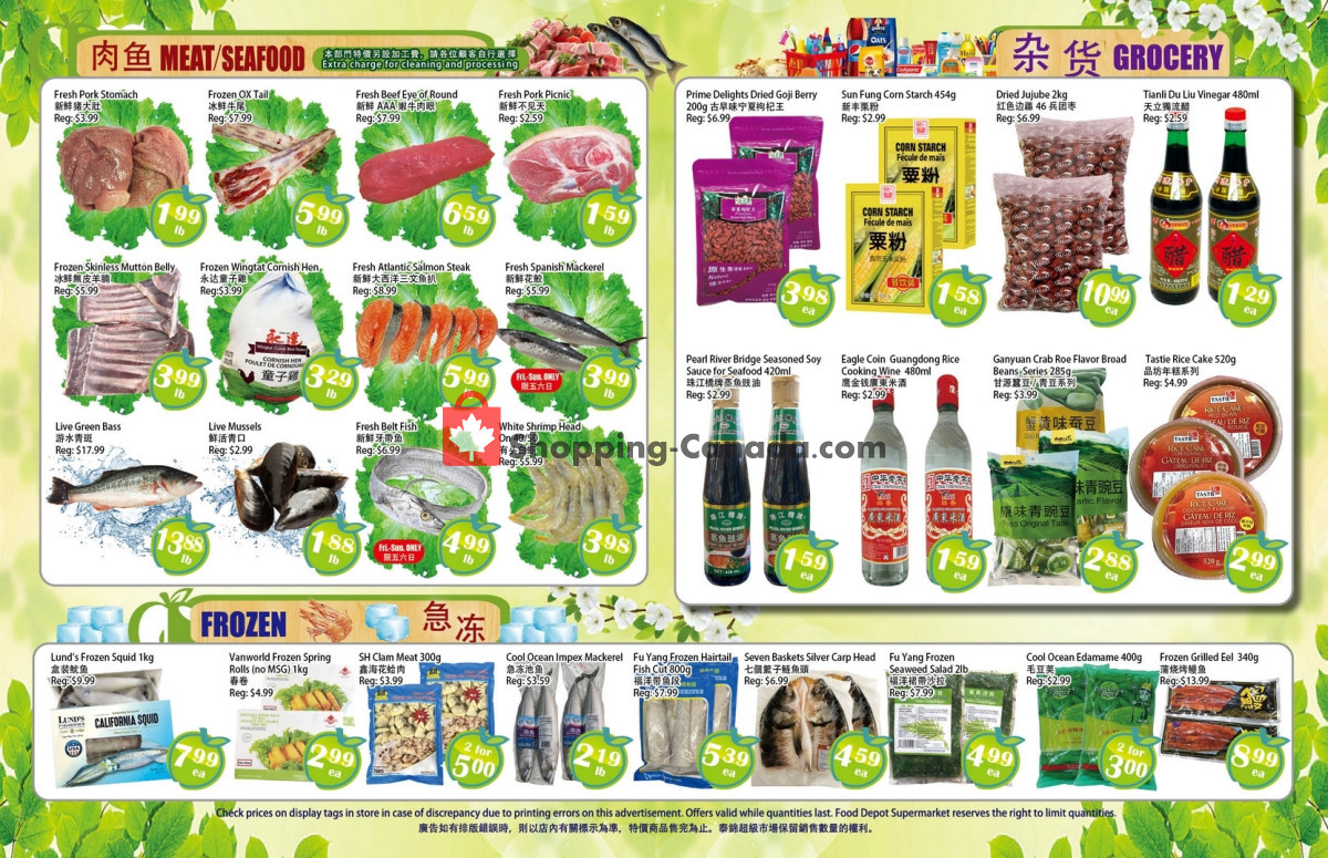 Food Depot Supermarket flyer from Friday February 9, 2024 to Thursday February 15, 2024 - page 3