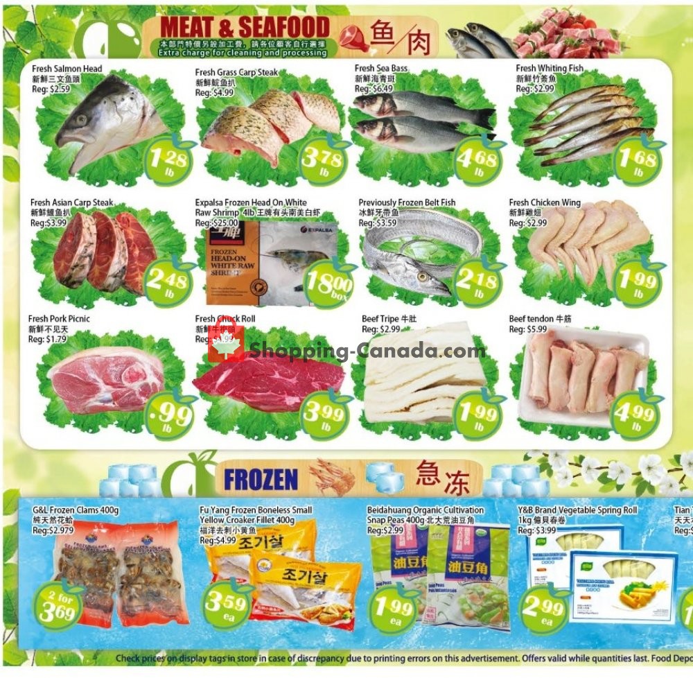 Food Depot Supermarket flyer from Friday July 12, 2019 to Thursday July 18, 2019 - page 3