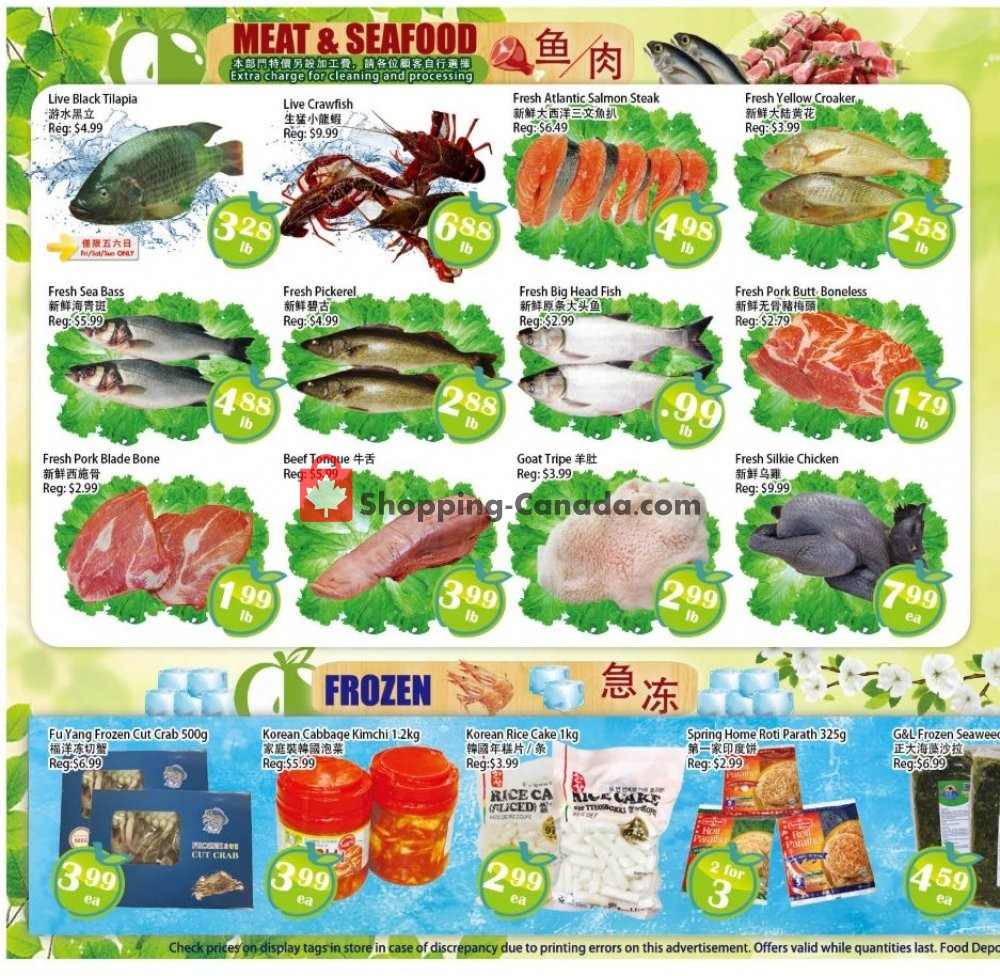 Food Depot Supermarket flyer from Friday June 21, 2019 to Thursday June 27, 2019 - page 3