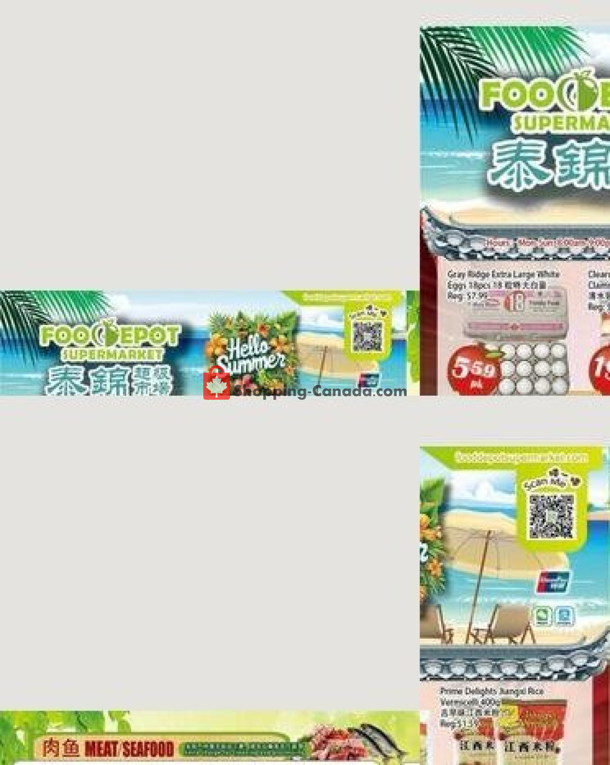 Food Depot Supermarket flyer from Friday August 21, 2026 to Thursday August 27, 2026 - page 1