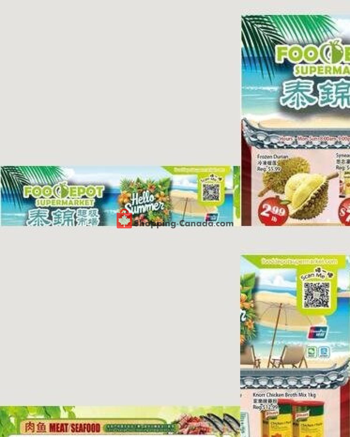 Food Depot Supermarket flyer from Friday August 7, 2026 to Thursday August 13, 2026 - page 1
