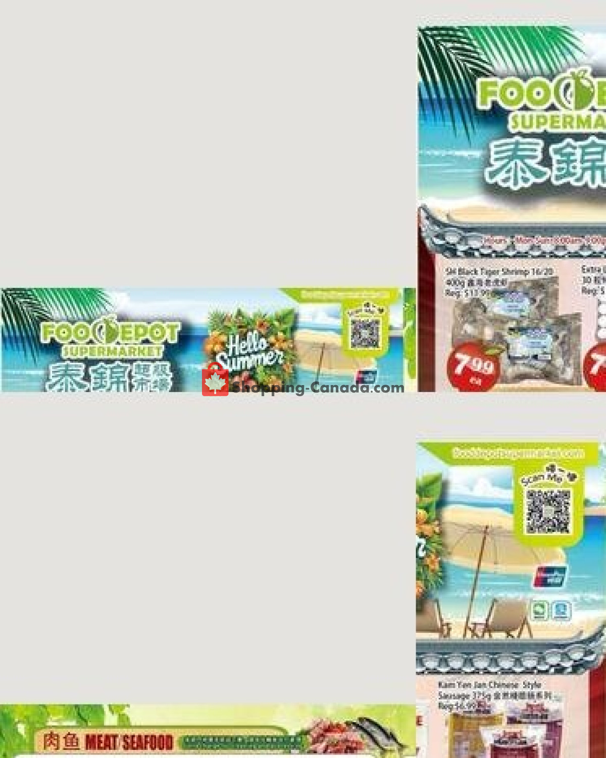 Food Depot Supermarket flyer from Friday July 31, 2026 to Thursday August 6, 2026 - page 1