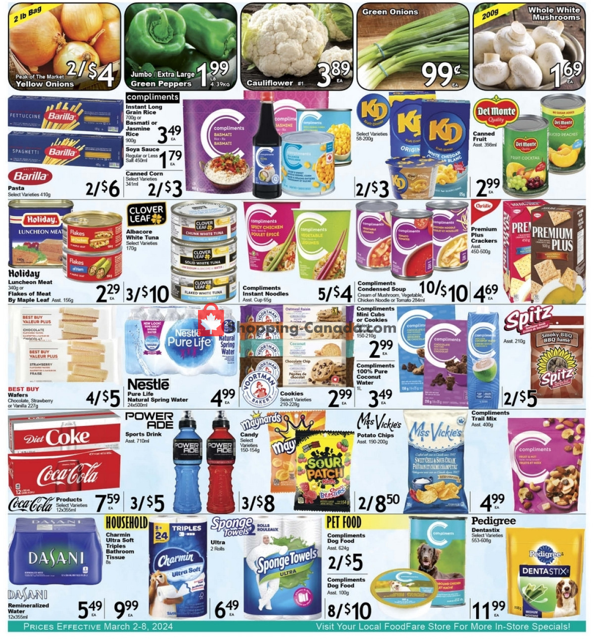 Food fare flyer from Saturday March 2, 2024 to Friday March 8, 2024 - page 2
