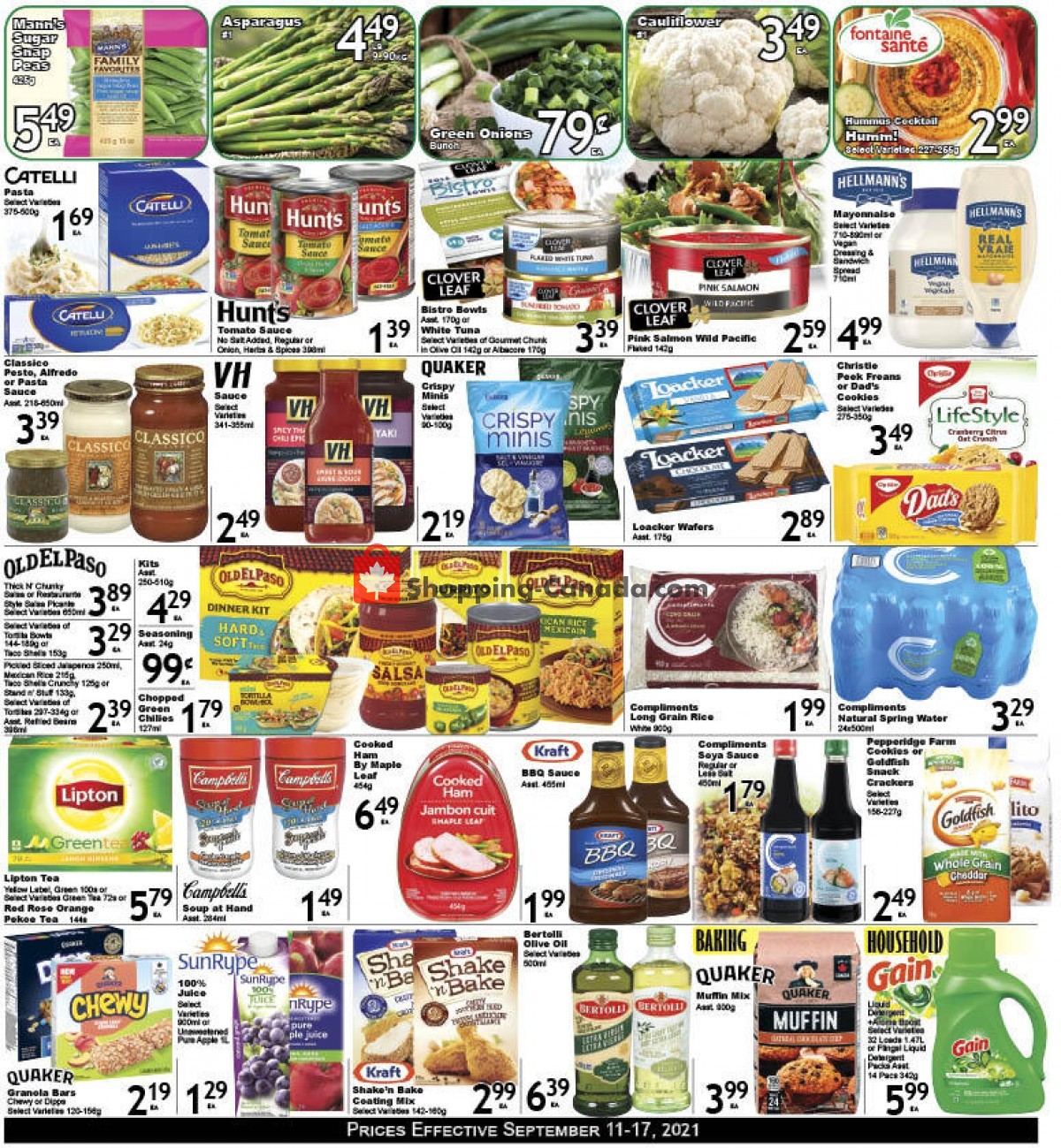 Food fare flyer from Saturday September 11, 2021 to Friday September 17, 2021 - page 4